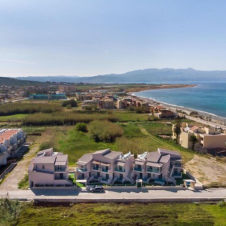 Aegean Breeze Luxury Apartments Next To The Sea Maleme Exteriör bild