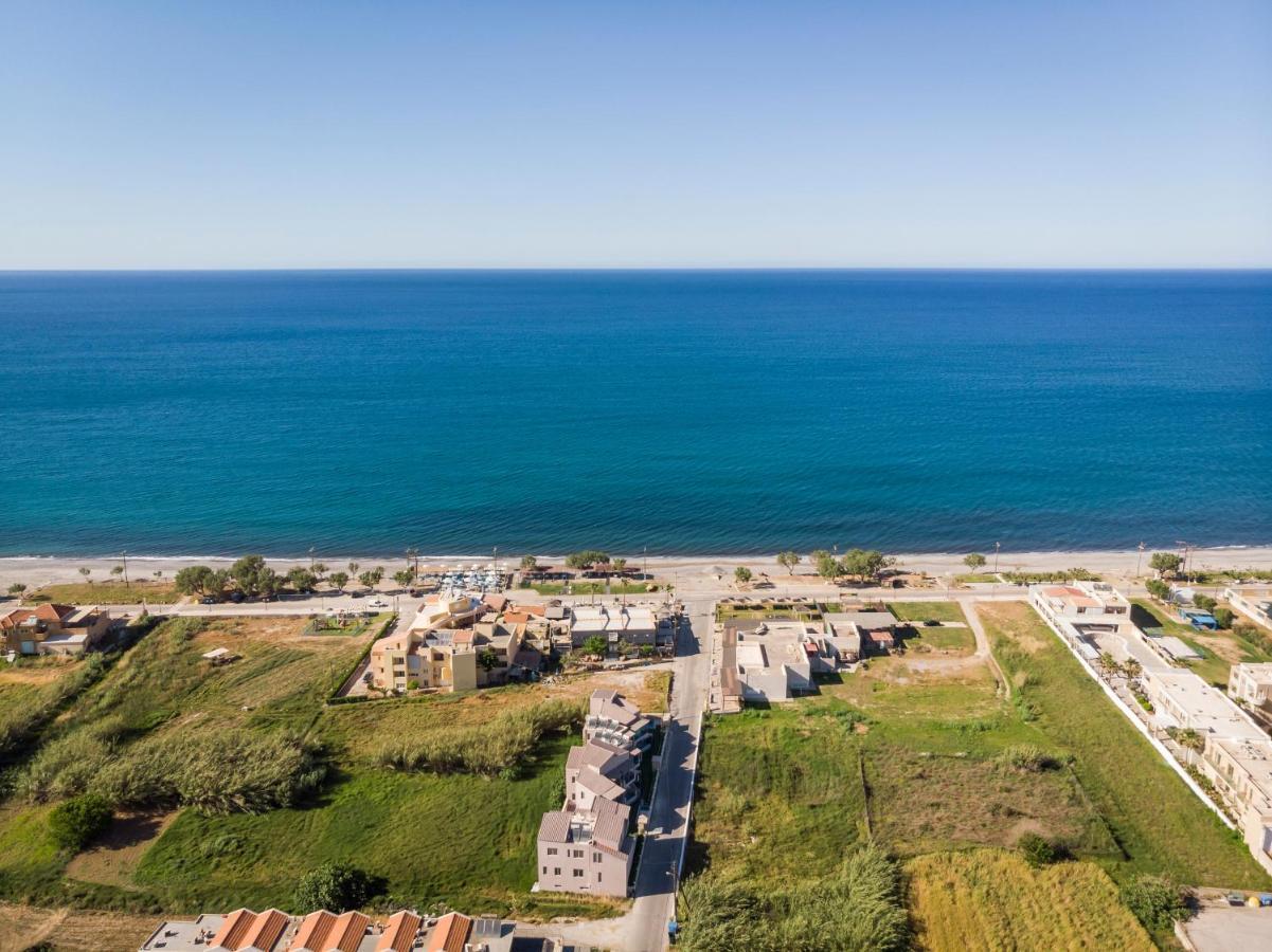Aegean Breeze Luxury Apartments Next To The Sea Maleme Exteriör bild