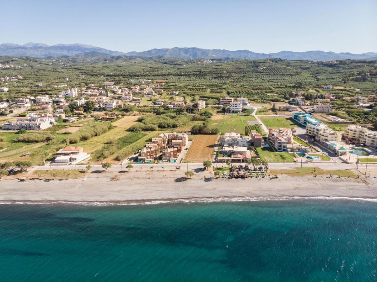 Aegean Breeze Luxury Apartments Next To The Sea Maleme Exteriör bild