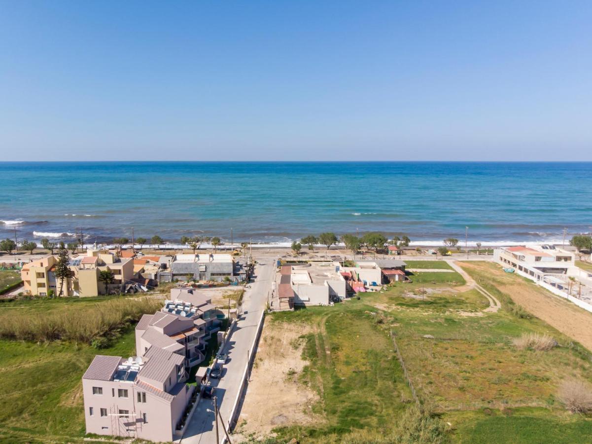 Aegean Breeze Luxury Apartments Next To The Sea Maleme Exteriör bild